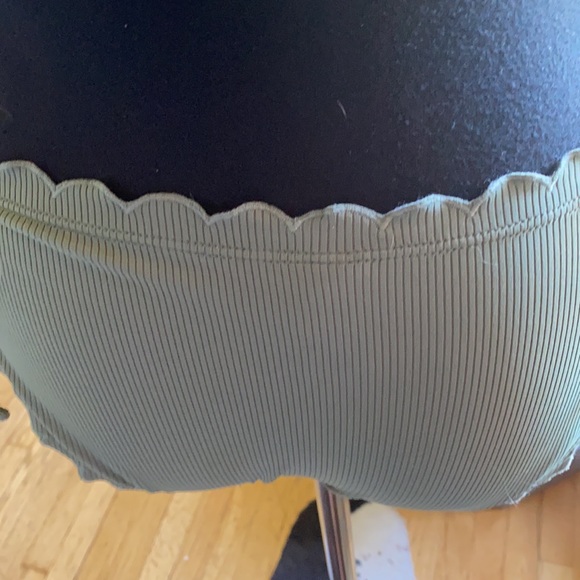 Olive green tankini - Picture 6 of 8